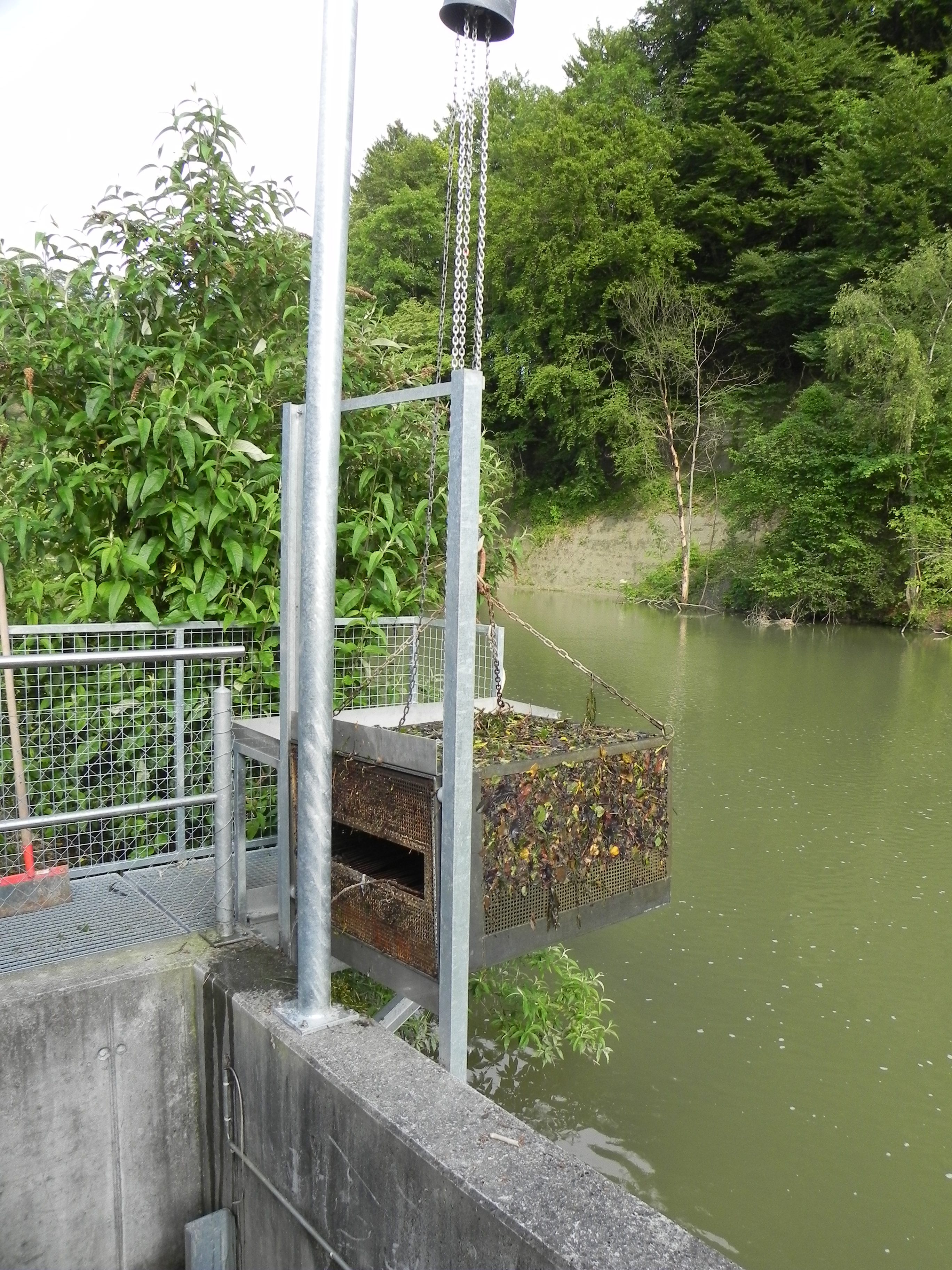 bilder vom kraftwerk - reuse beim fischaufstieg freienstein