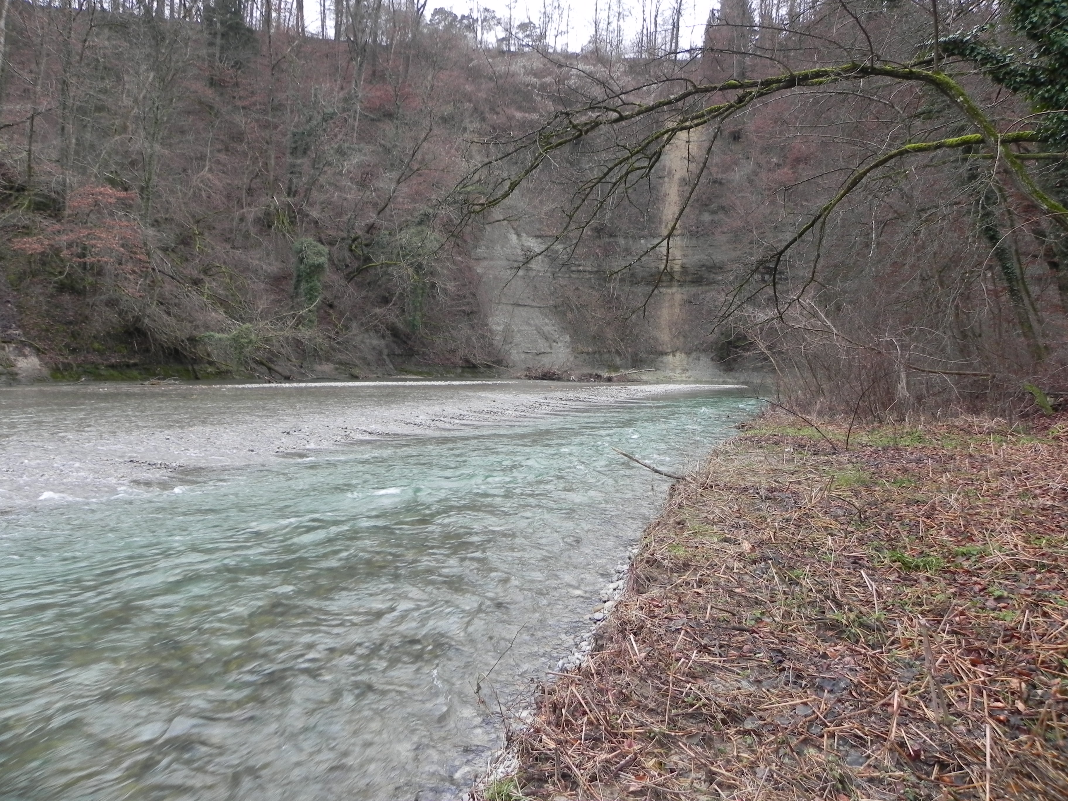 tösseindrücke - grosse steilwand